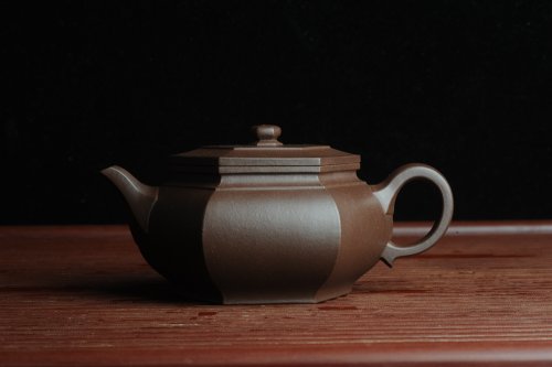 凌晨紫砂壶 美壶回馈壶友特惠 老紫泥精致全手工大彬六方 原矿紫泥