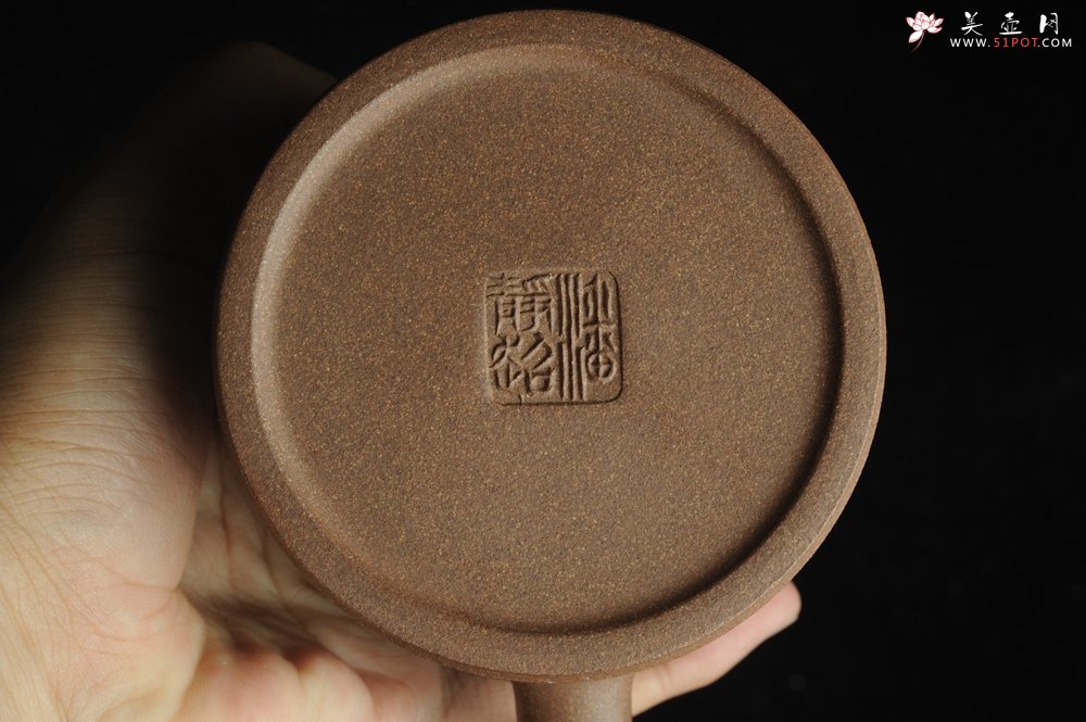 紫砂壶图片：美壶特惠 特好老段泥 精工竹段提梁 挺拔秀雅 - 美壶网