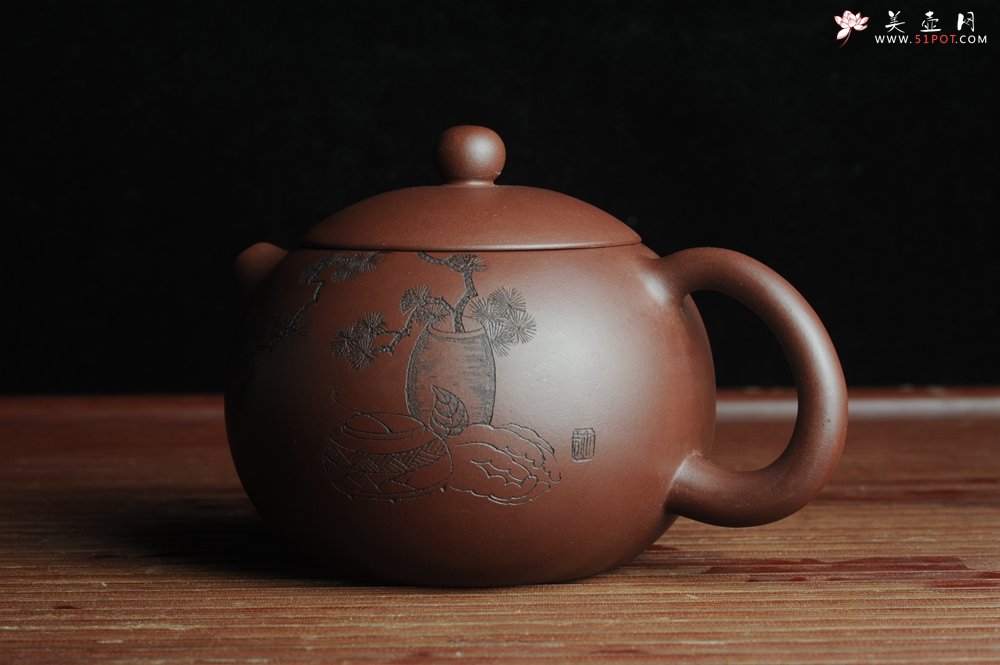 紫砂壶图片：美壶福利特惠 精工西施 雅室啜茗 - 美壶网