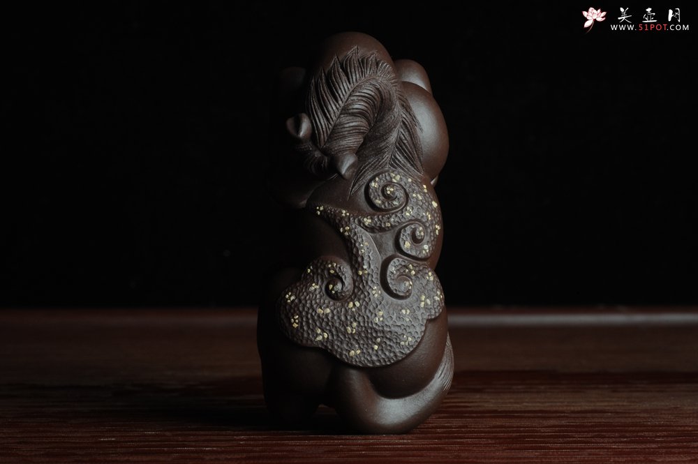 紫砂壶图片：美宠特惠 马上如意 神态细腻 做工灰常精致 手工茶宠 - 美壶网