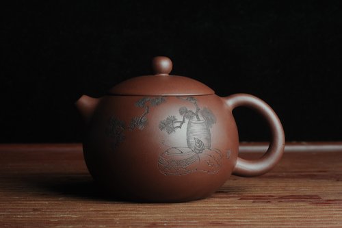 美壶定制老师紫砂壶 美壶福利特惠 精工西施 雅室啜茗 原矿紫泥