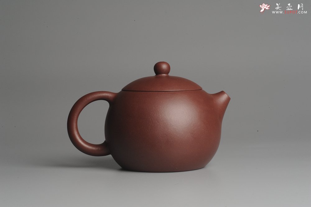 紫砂壶图片：全手工端庄秀雅倒把小西施 - 美壶网