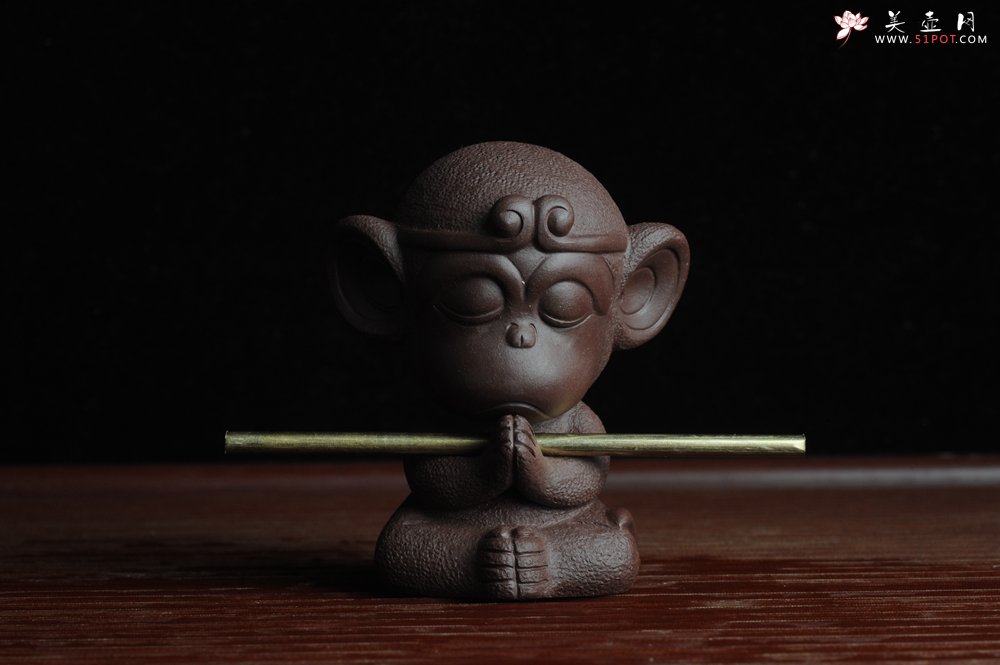 紫砂壶图片：美宠特惠 悟空 神态细腻 做工精致茶宠 - 美壶网