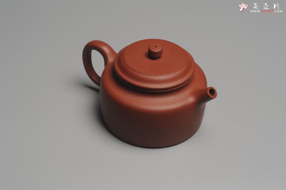 紫砂壶图片：美壶特惠 老清水泥经典大亨德中 茶人醉爱 - 美壶网