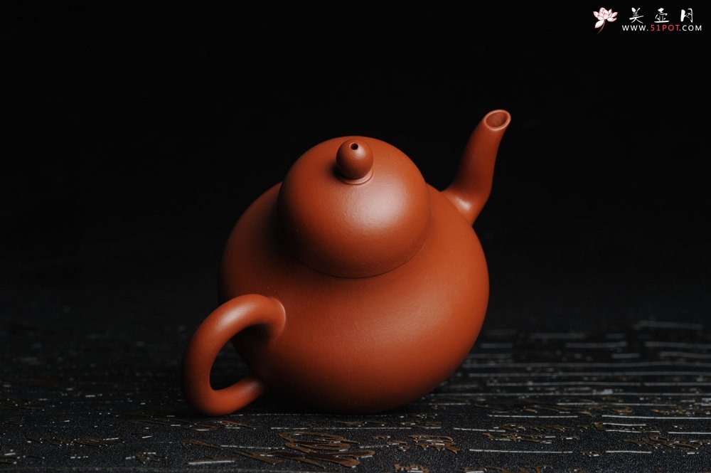 紫砂壶图片：端庄秀雅 精致全手工思亭壶  - 美壶网