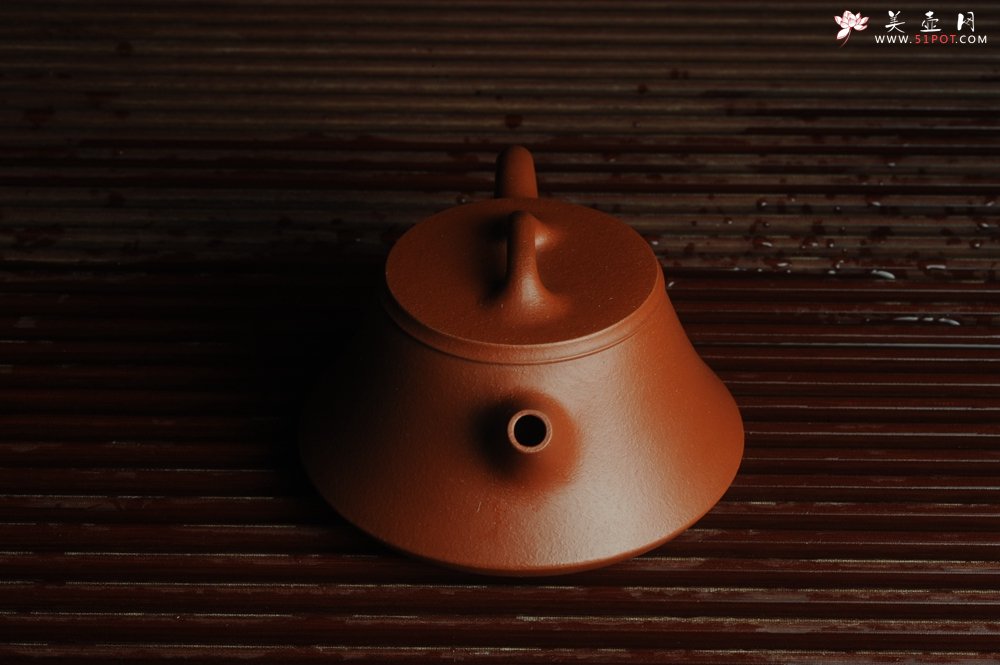 紫砂壶图片：美壶特惠 优质朱泥调砂础瓢壶 做工精致 端庄秀雅 - 美壶网