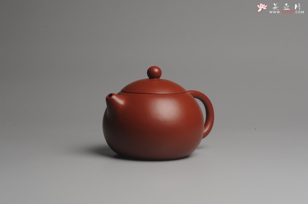 紫砂壶图片：美壶特惠 经典优质大红袍朱泥西施 做工精致 - 美壶网
