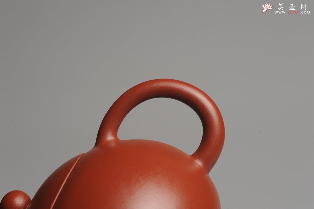 紫砂壶图片：美壶特惠 经典优质大红袍朱泥西施 做工精致 - 美壶网