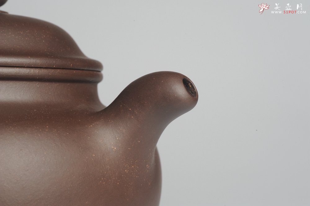 紫砂壶图片：美壶特惠 精致老紫泥大品掇只 茶人醉爱 - 美壶网