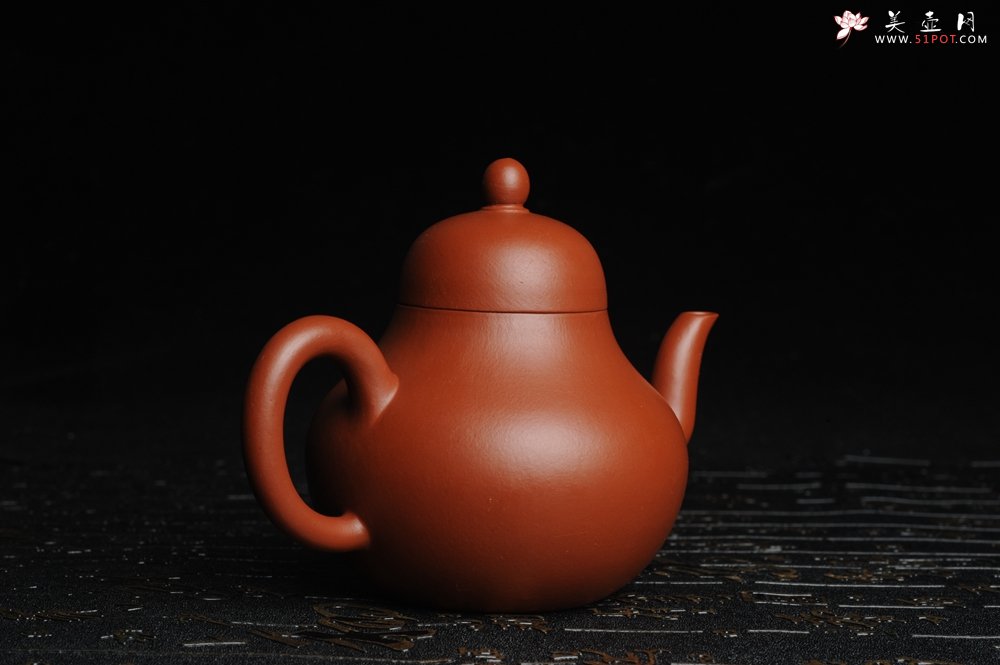 紫砂壶图片：端庄秀雅 精致全手工思亭壶  - 美壶网