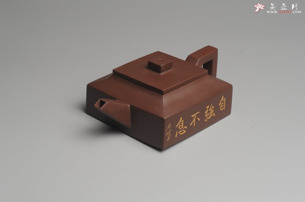 紫砂壶图片：美壶特惠 全手工精品方山逸士 线条流畅 - 美壶网