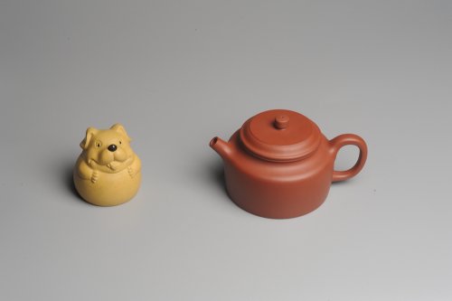 美壶定制老师紫砂壶 美壶特惠 老清水泥经典大亨德中 茶人醉爱 原矿清水泥