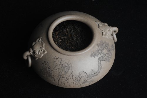 美壶定制紫砂壶 阳羡明后雨前茶 采摘4.9 细嫩叶芽 4.10手工炮制新鲜出炉 弥香沁脾 90g每次泡茶可泡5到6泡 