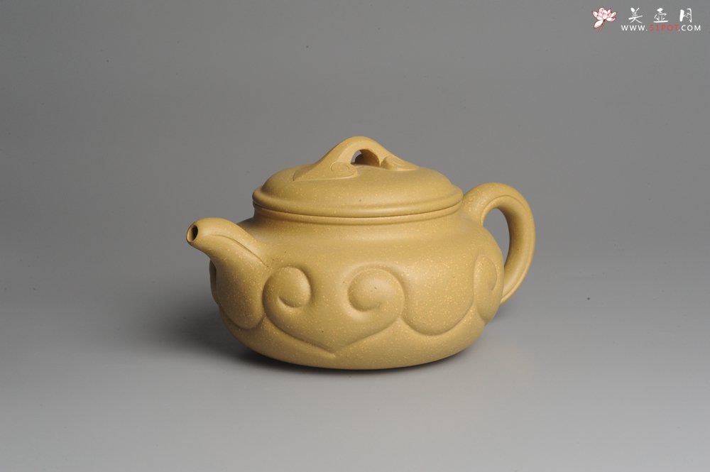 紫砂壶图片：美壶特惠 优质本山段 精工仿古如意  - 美壶网