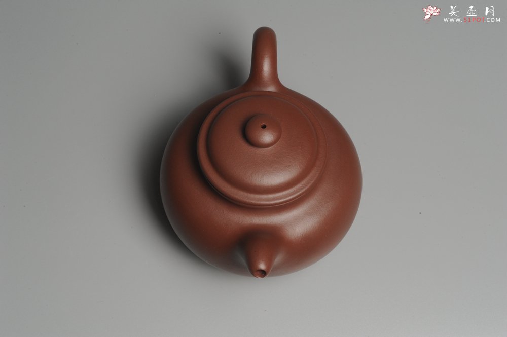 紫砂壶图片：实力派杨欣橙老师全手工大亨莲子 本色清水泥 深得老味 古韵悠悠 - 美壶网
