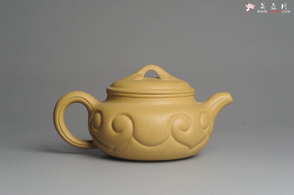 紫砂壶图片：美壶特惠 优质本山段 精工仿古如意  - 美壶网