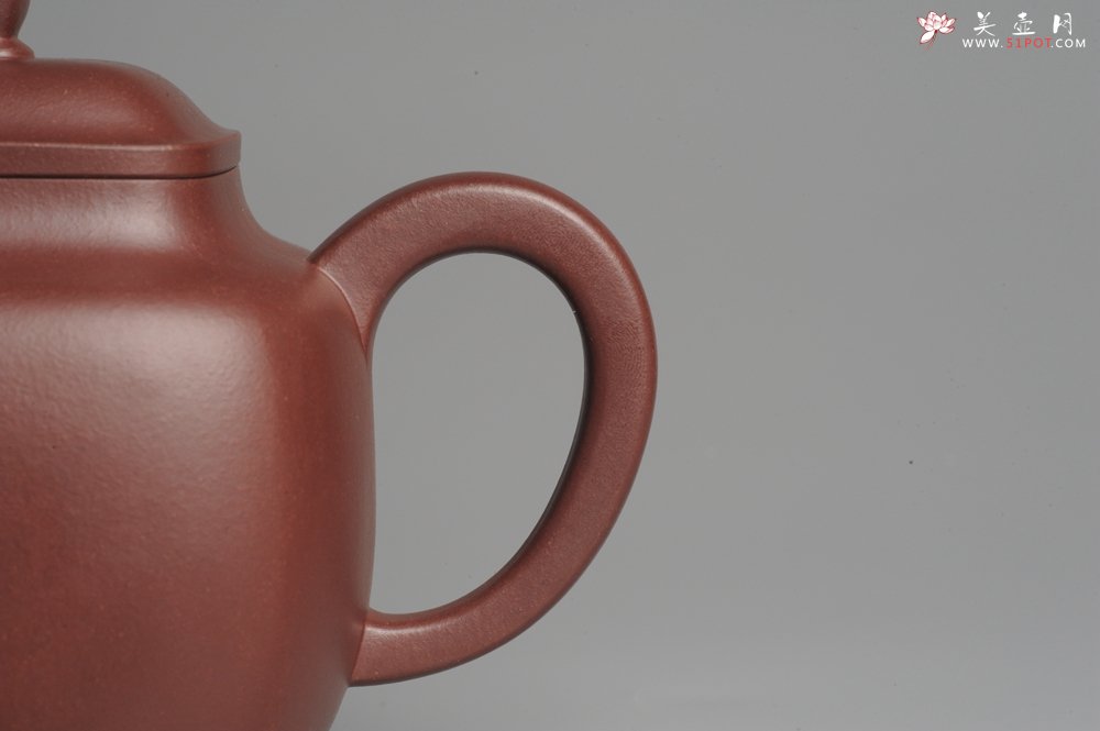 紫砂壶图片：实力派张海艳全手工鸣远四方 气势磅礴 用心之作 - 美壶网