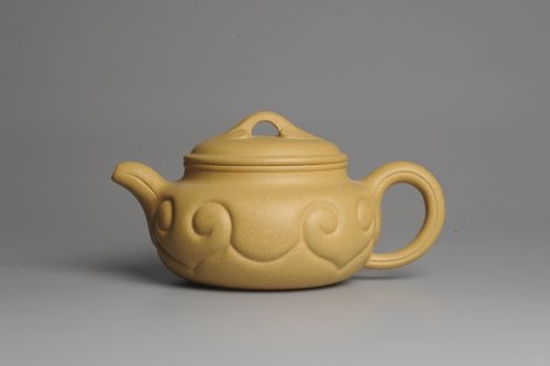 美壶定制紫砂壶 美壶特惠 优质本山段 精工仿古如意  原矿段泥