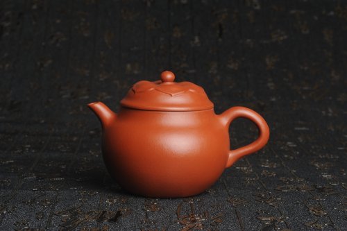 美壶定制紫砂壶 美壶特惠 非铁红色素泥 优质朱泥般若秋水壶 原矿朱泥