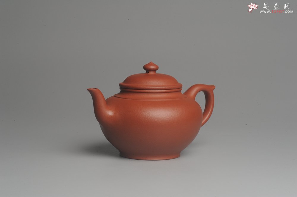 紫砂壶图片：美壶特惠 老清水泥精致笑樱壶 - 美壶网