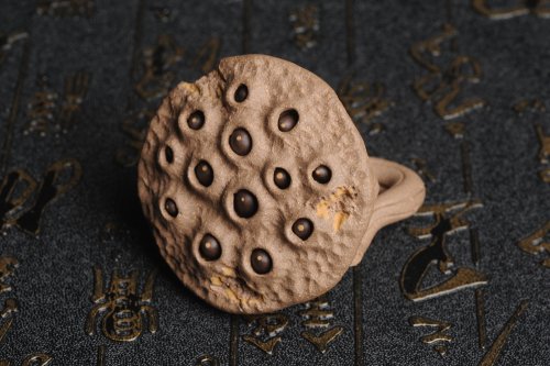 美壶定制紫砂壶 美宠特惠 回馈壶友 精致性价比老段泥莲蓬茶宠直径5.5cm长度5.5cm左右 老段泥