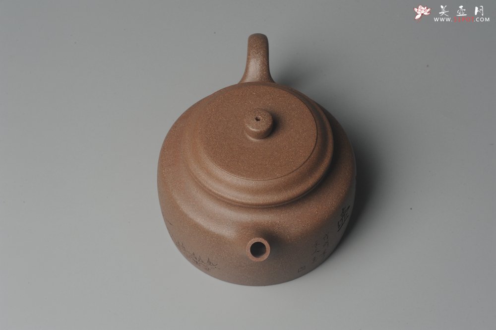 紫砂壶图片：美壶特惠 老段泥精致德中 一片冰心在玉壶 - 美壶网