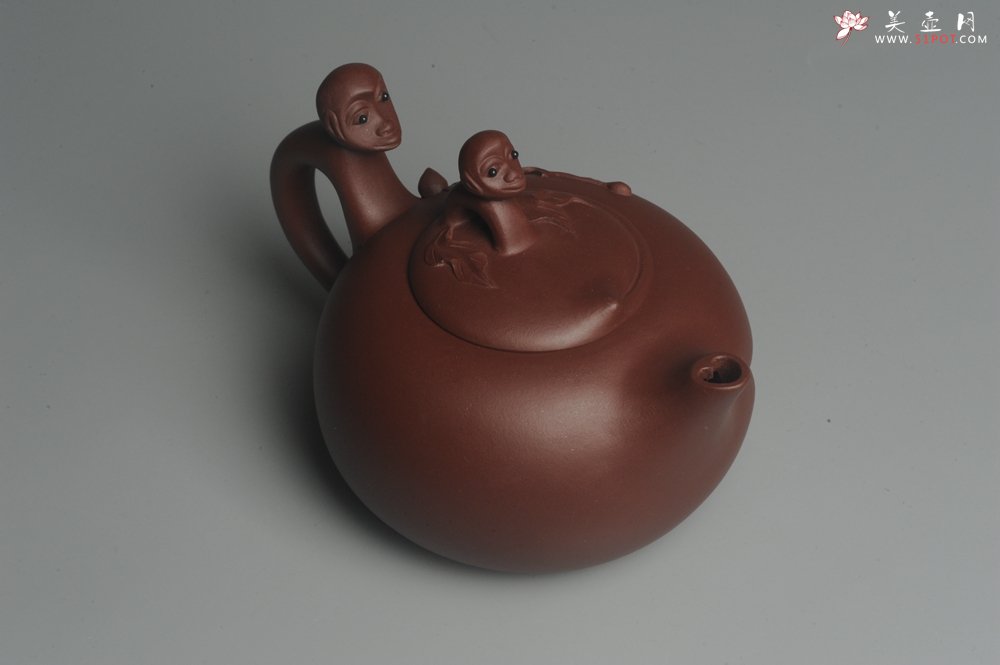 紫砂壶图片：美壶福利特惠 精致做工 辈辈封侯壶 茶人醉爱 - 美壶网