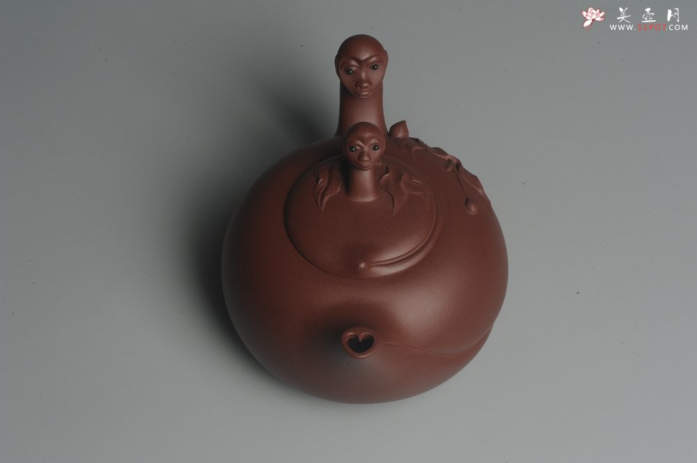 紫砂壶图片：美壶福利特惠 精致做工 辈辈封侯壶 茶人醉爱 - 美壶网