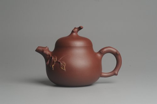 美壶定制紫砂壶 美壶特惠 精致小花货瓜熟蒂落 原矿紫泥