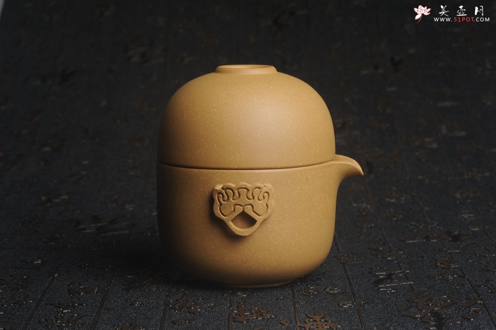 紫砂壶图片：美杯特惠 办公旅行便携式茶具快客杯 公道杯 盖碗 泥料非常好 送礼自用佳品 - 美壶网