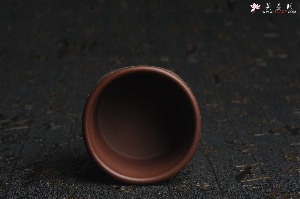 紫砂壶图片：美杯中秋特惠 精品好泥好工好刻雅致厚实 清趣品茗杯 主人杯 自用送礼佳品 - 美壶网