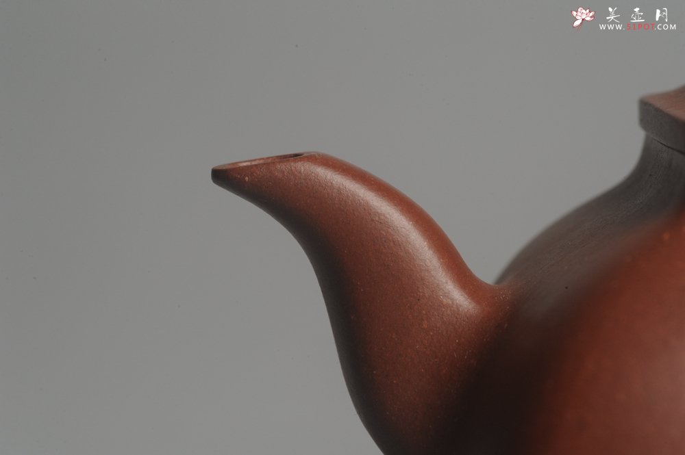 紫砂壶图片：实力派张海艳全手工弧菱壶 灰常漂亮 - 美壶网