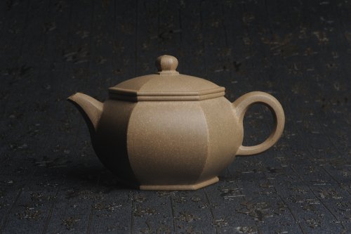 李从兵紫砂壶 优质青段 饱满大气全手工六方宫灯 青段