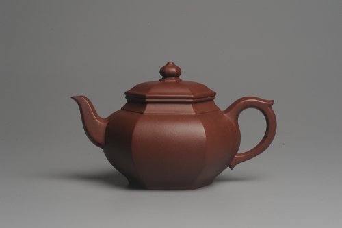 张海艳紫砂壶 实力派张海艳全手工小品笑樱壶 做工灰常精致 线面挺括 原矿底槽清