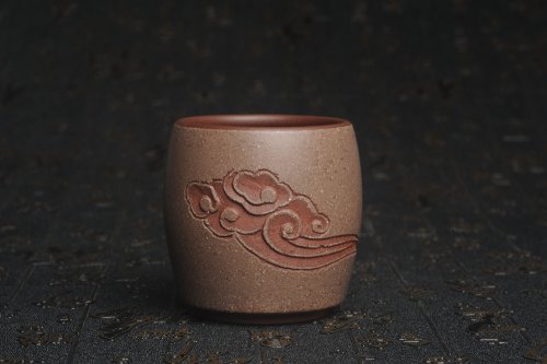 美壶定制紫砂壶 美杯中秋特惠 精品好泥好工好刻雅致特厚实 祥云品茗杯 主人杯 自用送礼佳品 