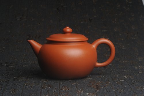 美壶定制紫砂壶 美壶特惠 完美品 超精工朱泥大亨水平壶 茶人醉爱 原矿朱泥