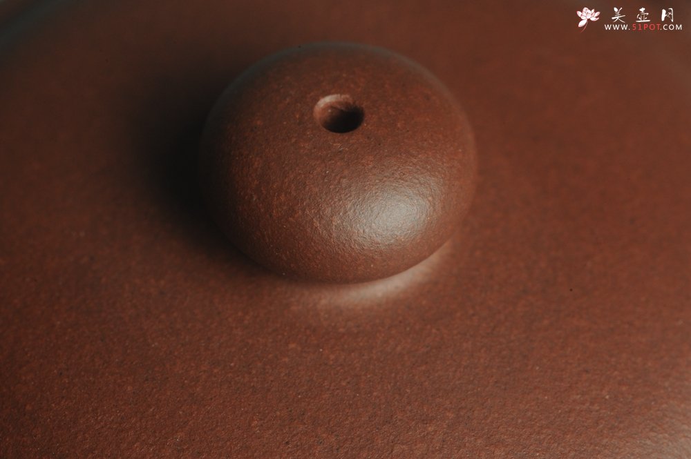 紫砂壶图片：油润底曹青 全手工寿珍仿古 深得老味 做工特好 - 美壶网