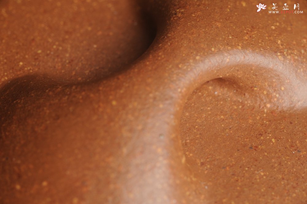 紫砂壶图片：潜力股周小培全手工演绎精品五彩段泥景舟石瓢 清茗堂助工文气装饰菖蒲佛手清供图 心清香妙 - 美壶网