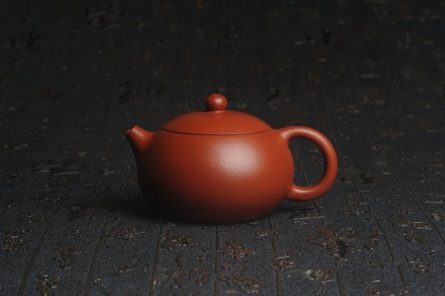 周小培紫砂壶 特油润朱泥 全手工秀美可爱小巧西施 难得美品 原矿朱泥