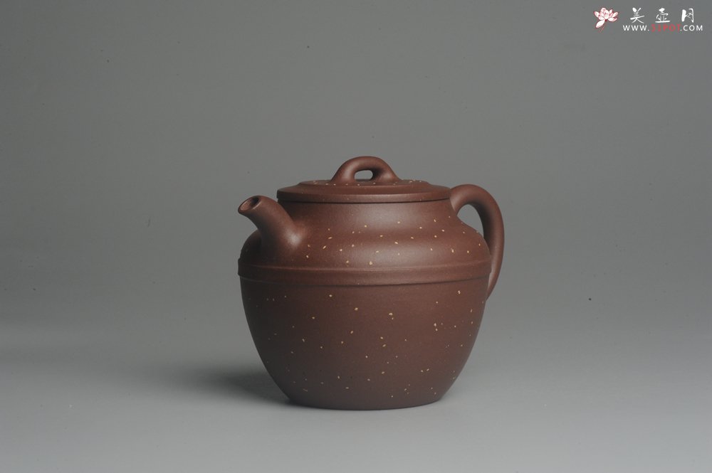 紫砂壶图片：美壶双11特惠 精工铺砂镜瓦 茶人醉爱 - 美壶网