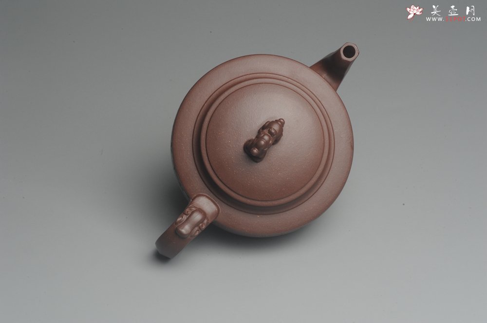紫砂壶图片：美壶特惠 精工祥瑞壶 出水如柱 - 美壶网
