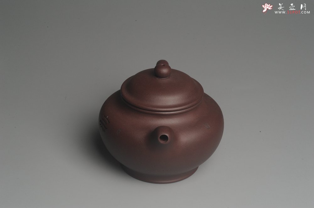 紫砂壶图片：美壶特惠 潜力股助工精工老紫泥掇只 龟寿图 - 美壶网