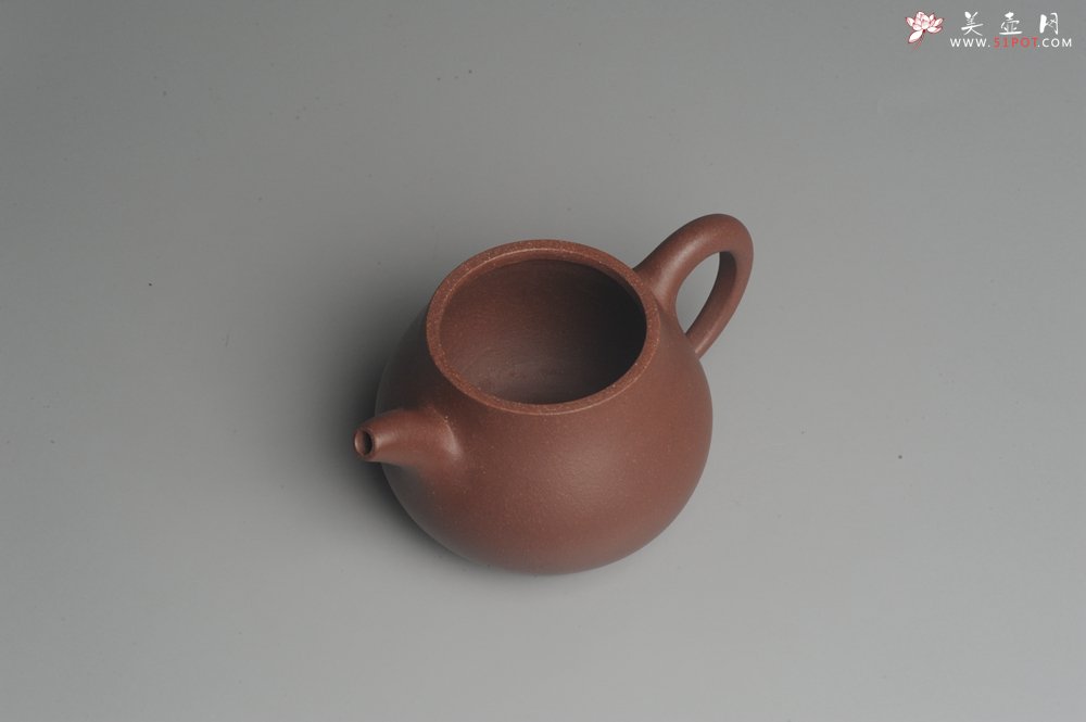 紫砂壶图片：美壶特惠 全手工优质老拼紫泥刹凹成型单片拍打潘壶 - 美壶网