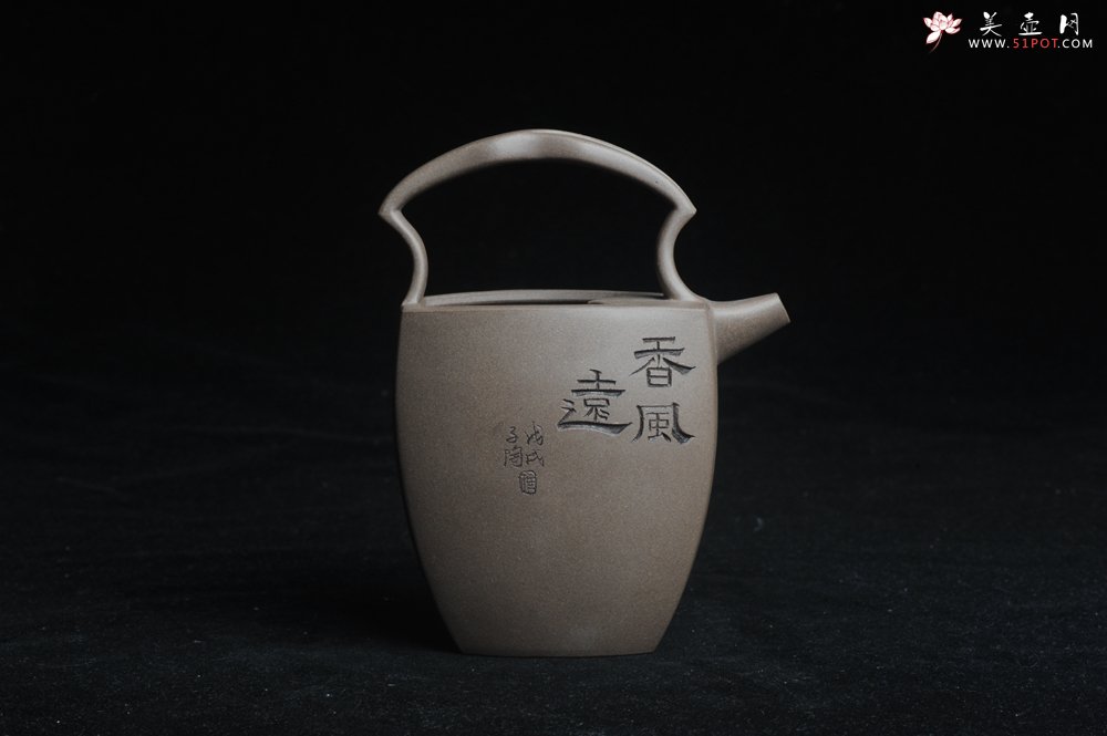 紫砂壶图片：精品特惠 助工老青段精品公道杯 - 美壶网