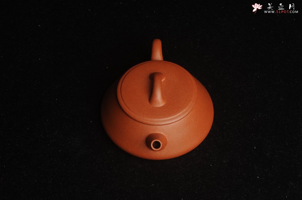 紫砂壶图片：美壶特惠 精工红降坡平盖小石瓢 小壶超难做 杀茶利器 - 美壶网
