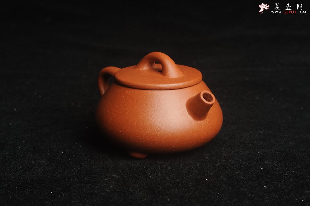 紫砂壶图片：美壶特惠 精工红降坡炮嘴小石瓢 小壶超难做 杀茶利器 - 美壶网