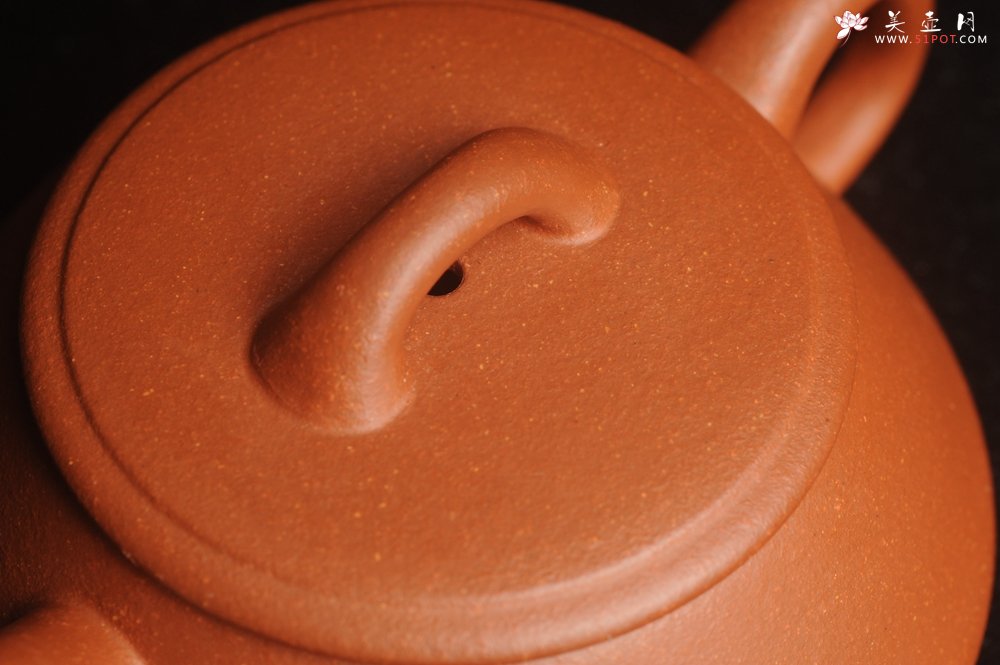 紫砂壶图片：美壶特惠 精工红降坡平盖小石瓢 小壶超难做 杀茶利器 - 美壶网