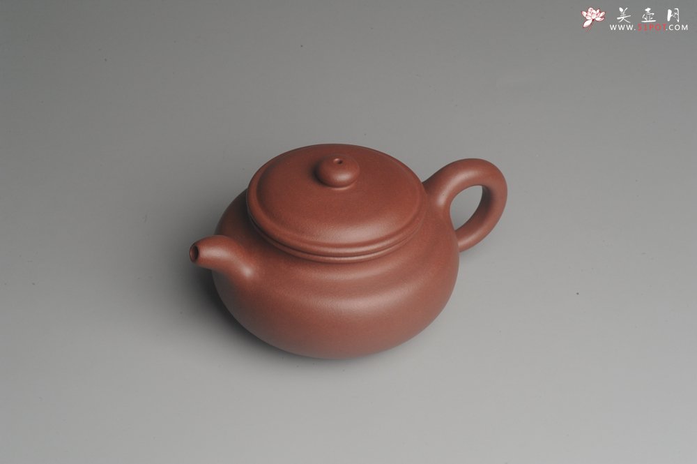 紫砂壶图片：油润底曹青 全手工仿古 深得老味 做工特好 - 美壶网