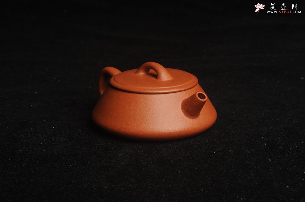 紫砂壶图片：美壶特惠 精工红降坡平盖小石瓢 小壶超难做 杀茶利器 - 美壶网