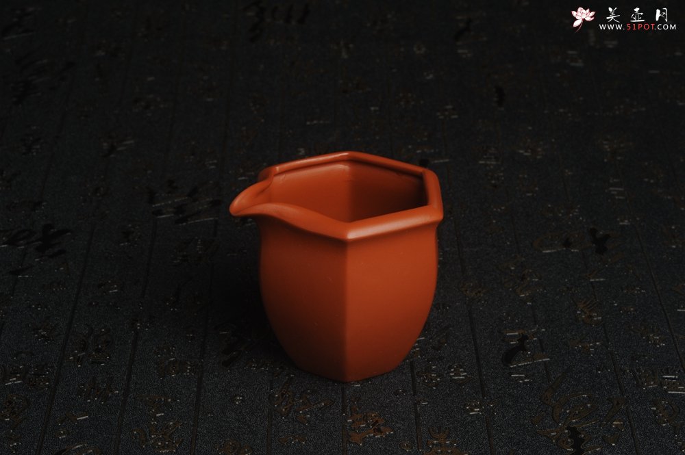 紫砂壶图片：特惠精致朱泥公道杯 茶人醉爱 - 美壶网